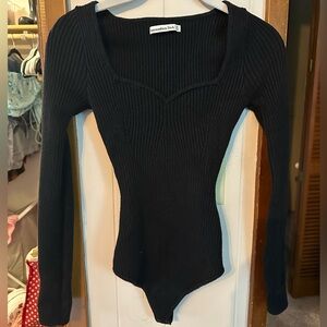 Abercrombie Sweetheart knit bodysuit